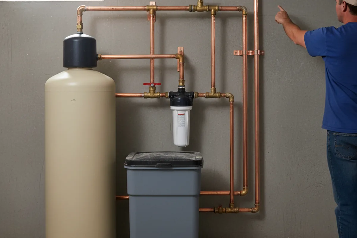 Whole-house water treatment system installed in Cornucopia